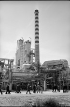 Cressier, Inauguration, Refinery, 1966.