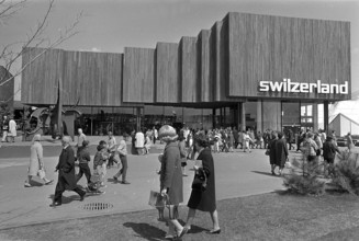 Swiss pavilion at the Expo 1967.