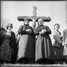 Feast of St. George in Chermignon, 1955.