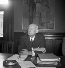 Walter Stucki, information about world trade conference of Havanna, 1948.