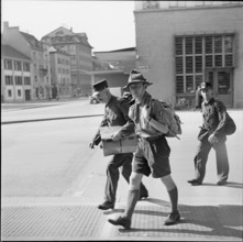 Scouts helping as army auxiliaries 1939.