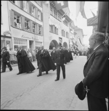 Appenzell: Innerrhoden voter's meeting, procession 1960.