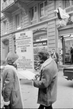 Collection of signatures against the Y, Zurich 1972.