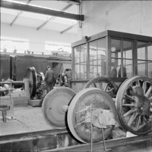 Reportage about railway village Erstfeld.