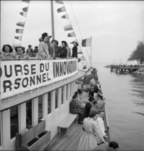 Staff Outing of Grands Magasins, 1944.
