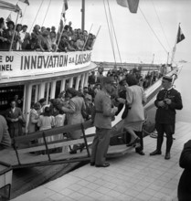 Lausanne; Innovation employees at firm's party; 1946.