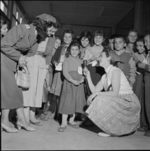 Greek children with tuberculosis recover in Switzerland, 1956.