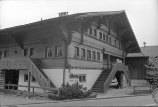 Gstaad, Restaurant Chesery; 1972.