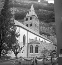Monastery church St-Maurice 1949.