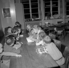 Leisure club operated by miss M. Schumacher, Zurich 1956.