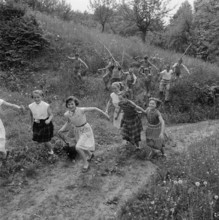 Whitsun custom Pfeisthutte 1955.