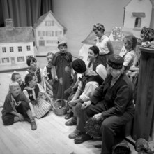 Hans im Gluck, rehearsal in Tenniken 1957.