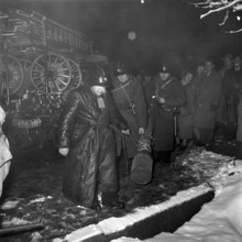 Civil defence training in Thoune, 1958.