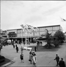 Building in Delemont, 1963.