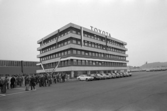 Opening day of the Toyota Center in Safenwil 1972.