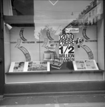 Shop window Ringier publisher: Contest, 1965.