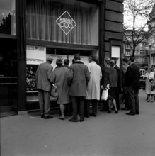 Shop window Ringier publisher: Olympic Summer Games Tokyo, 1964.
