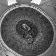 Ceiling in a yoga school in Zurich, 1953.