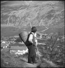 Farmer in the Valais, 1940.