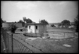Sewage treatment plant at Bassersdorf 1971.