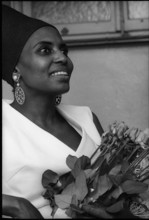 Miriam Makeba in concert, 1969.