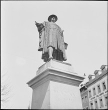 Vadian-monument, St. Gallen 1940.