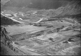 Building site Marmorera 1953.