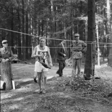 3rd championship of air force: orienteering, Dubendorf 1959.