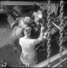 Inspection of the Santis cable way 1953.