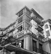 Davos, Hotel Belvedere; 1949.