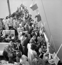 Lausanne; Innovation employees at firm's party; 1946.