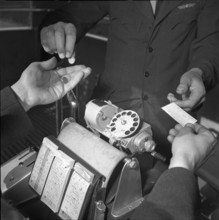 Ticket Machine of the VBZ, 1953.