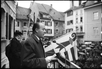 Demonstration of the Rassemblement Jurassien, 1962.