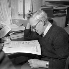 Local paper Echo vom Maiengrun: smallest newspaper of Switzerland, 1954.