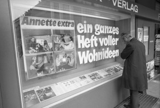 Shop window Ringier publisher: Annette extra, 1974.