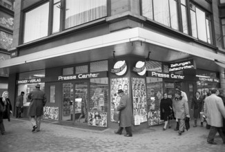 Shop window Ringier publisher: Presse Center, Schmidt-Agence, 1971.