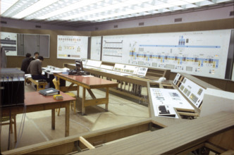 Gotthard Tunnel construction 1980.