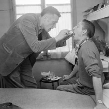 Medical checkup on Limmernboden 1959.