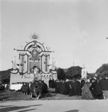 Rosary celebration in Einsiedeln, 1941.