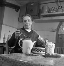 Don Robin day in La Tour de Peilz, 1954.