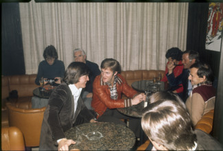 Opening of Bernhard Russis Downhill Night Club, 1976.