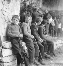 Schutzengelfest in Wildkirchli 1942.