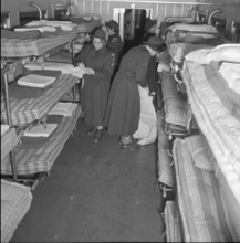 Red Cross hospital train for refugees from Hungary, Buchs 1956.