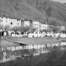 Bissone at lake Lugano; 1961.