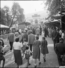 Knabenschiessen of Zurich 1949.