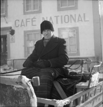 Coach Driver, La Brevine 1951.