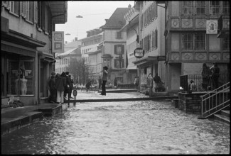 Flood in the Canton of Bern, 1972.