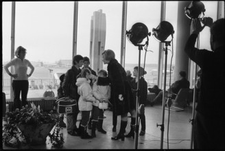 Telerecording with 'Blick-twins' to: 'Treffpunkt Airport' 1970.