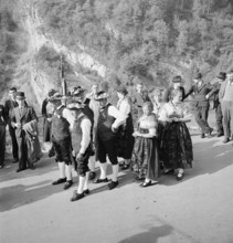 Festival in Burglen, canton of Uri, 1940.