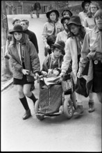 Scouts at the people's march 'Bread for Brothers', 1970.